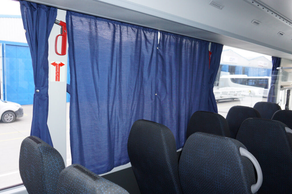 Otokar Sultan curtain set - durable mounting accessories